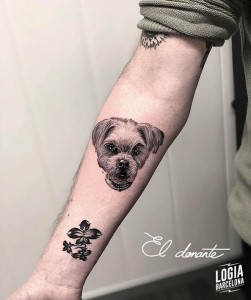 tatuaje_brazo_caniche_logia_barcelona_el_donante 
